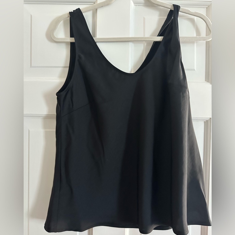 Black Sleeveless Blouse